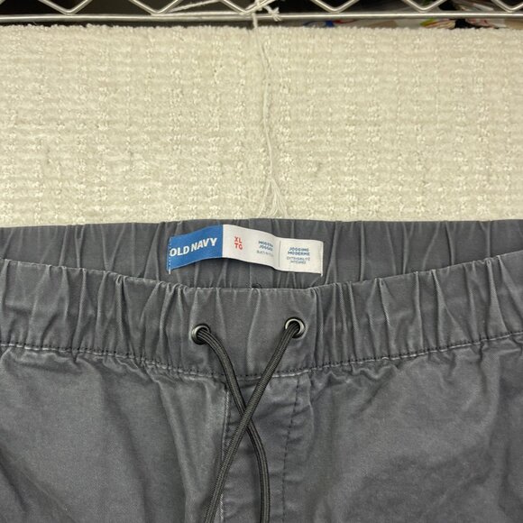 Old Navy Joggers Men’s Size XL Gray / Off-Black Modern Built-In-Flex Casual - Picture 5 of 13